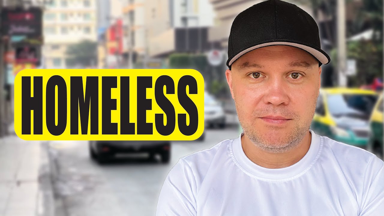 Thailand Retirement Hell - SLEEPING ROUGH on Bangkok's Streets !! 🇹🇭