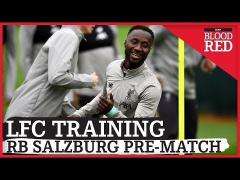 Liverpool FC Open Training BTS at Melwood | LFC v RB Salzburg