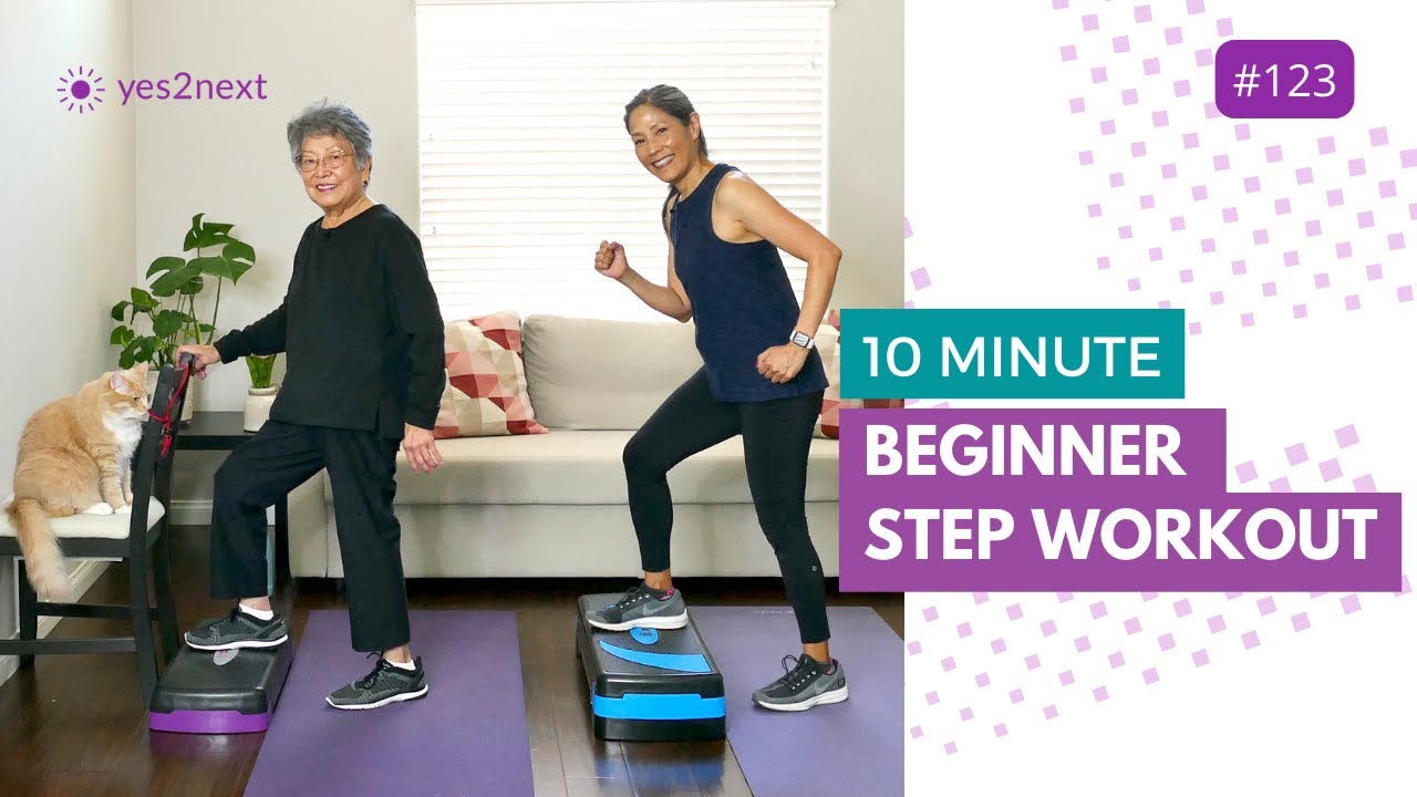 Step Aerobics Benefits & 3 Workouts to Do at Home