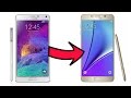 طريقة تحويل النوت 4 للنوت 5 | Samsung galaxy Note 4 to Note 5