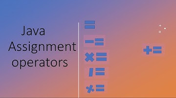 Java Assignment Operator