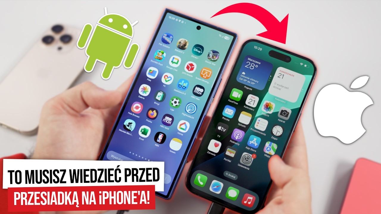 To Musisz Wiedzieć Przed Przesiadką z Androida na iPhone’a❗️