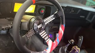 Cleetus steering wheel for the Camaro
