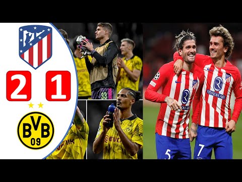Atletico vs Dortmund 2-1- All Goals &amp; Highlights - UEFA Champions League 2024 HD