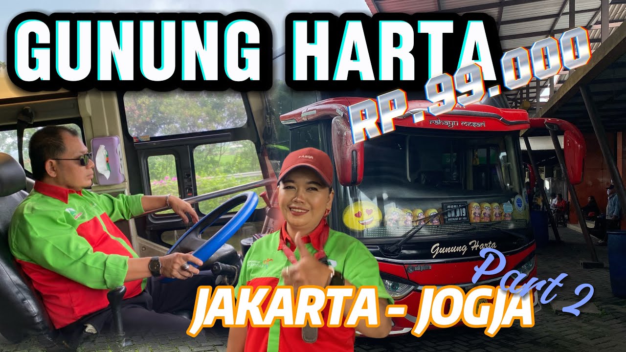 (Part2) CUMA 99K JKT-JOGJA🔥🔥💥 GUNUNG HARTA EXECUTIVE CLASS 