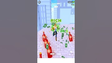 Run Rich 3D Level 1290 Gameplay Walkthrough Android #Shorts