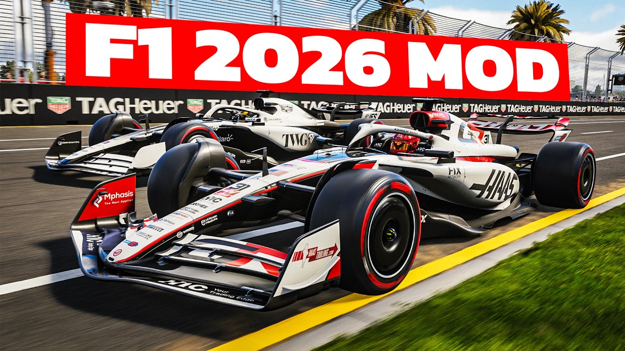 Testing the NEW F1 2026 Season Mod for F1 25!