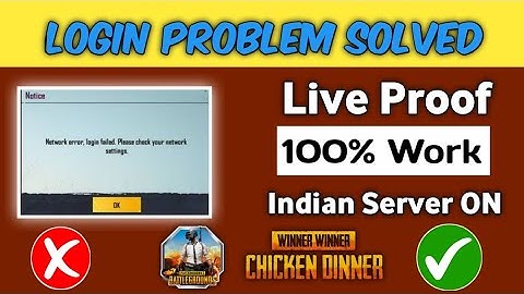 LOGIN PROBLEM SOLVED PUBG MOBILE | PUBG SERVER BUSY ERROR LOGIN PROBLEM | PUBG Server Down in India!