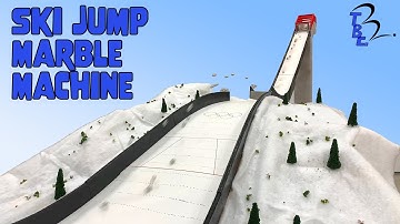Ski Jump Marble Machine!