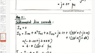 Celebrity Module 4 lecture 9 - Problem 3 - LLG fault without fault impedance Wealth