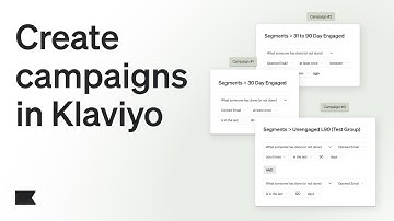 Create Email and SMS Campaigns Using Klaviyo