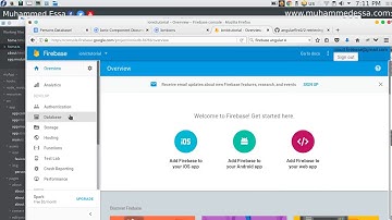 14  Mastering Ionic 3 firebase setup