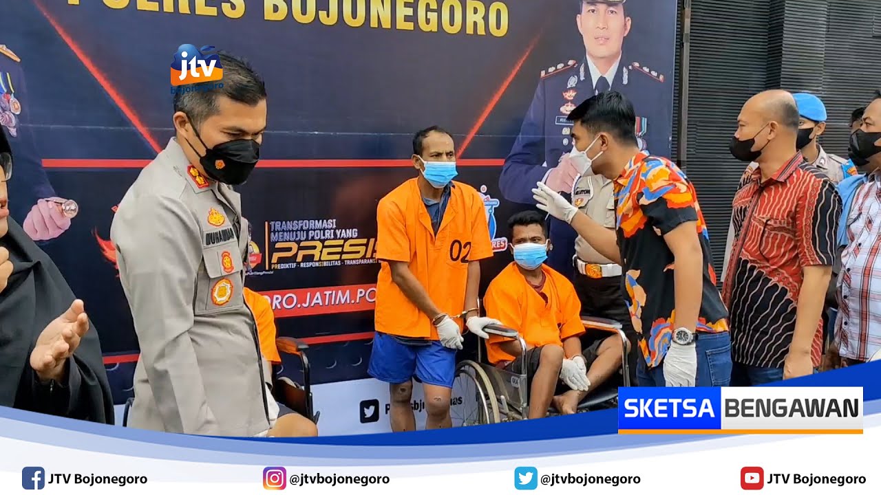 Polres Bojonegoro Tangkap 3 Pelaku Perampokan Ruko