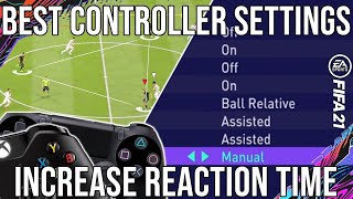 Best Controller Settings POST PATCH To INCREASE Reaction Time / Give You An ADVANTAGE/WINS - FIFA 21