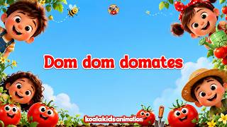 🍅 Minik Domates Şarkısı - Dom dom domates - animation