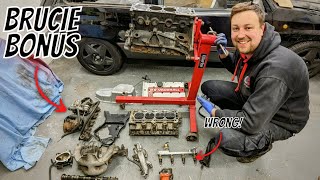 Calibra Turbo engine strip down - the MIGHTY C20LET