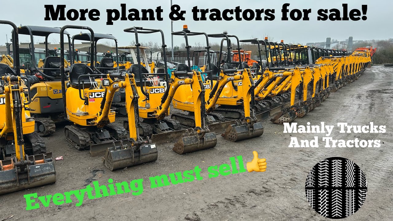 Ещё один день, ещё одна распродажа!! Тракторы, экскаваторы и всё остальное в аукционном доме Барн...