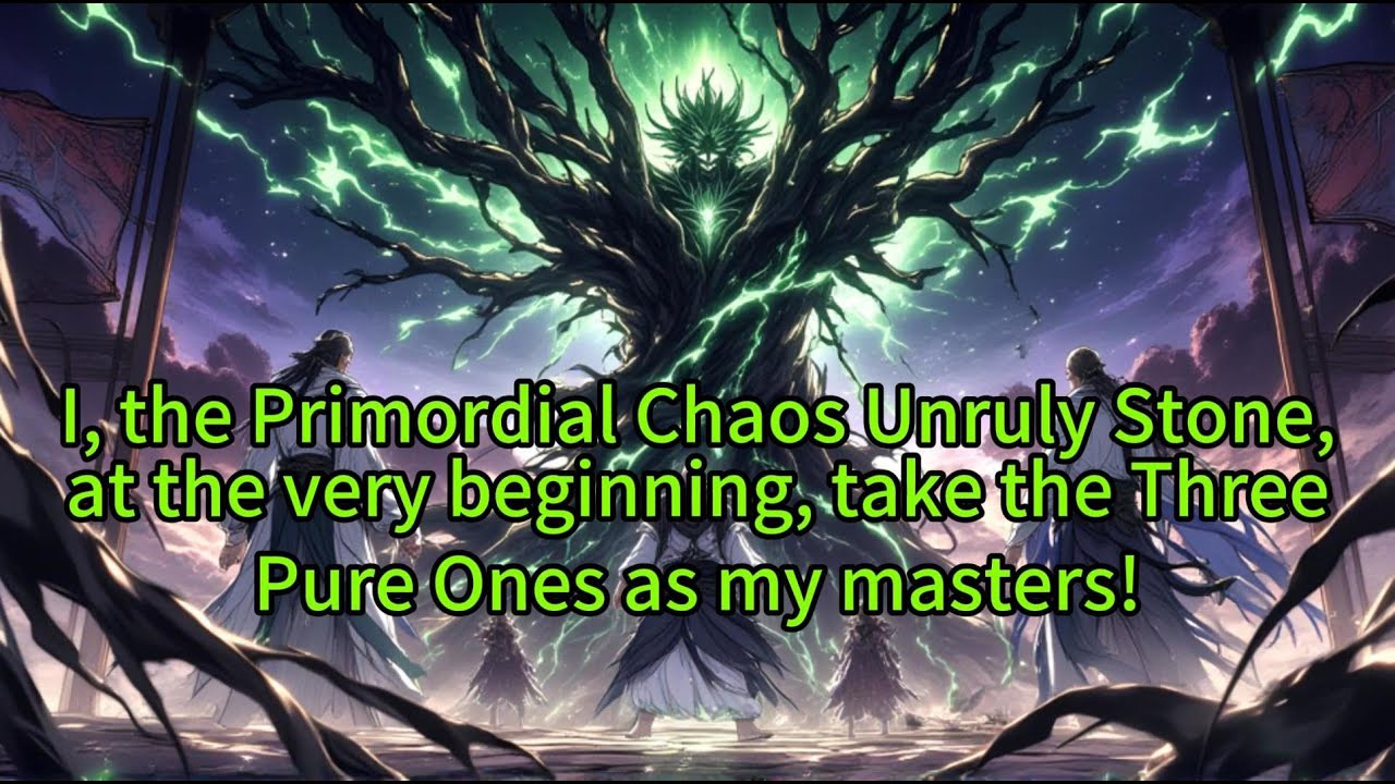 《I, the Primordial Chaos Unruly Stone, at the very beginning, take the Three Pure Ones as my  》