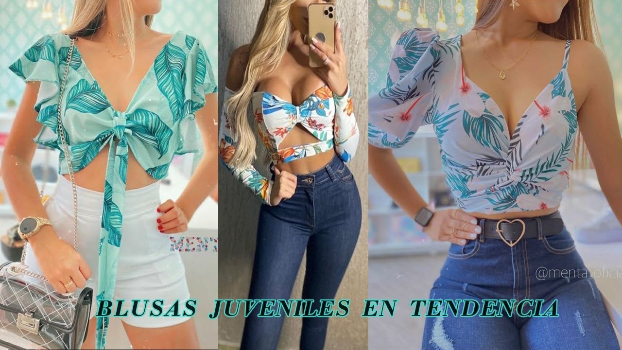 BLUSAS DE MODA 2022🌸BLUSAS MODERNAS PARA YouTube