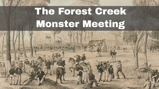 15th December 1851: The Forest Creek Monster Meeting of Australian gold miners protests taxes