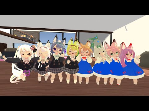 【VRChat】シスターズのもふもふ動画#7【おもちゃで遊ぶこうめちゃん】