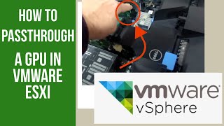 How to pass through a GPU in VMware ESXi