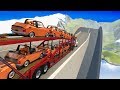 CRAZY High Speed Jumps #27 - BeamNG Drive | CrashTherapy