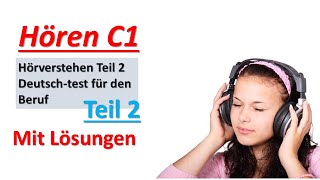 🎧 2025_Hörverstehen C1_Teil 2 – Modelltest Hören C1 (TELC Deutsch-Test für den Beruf)