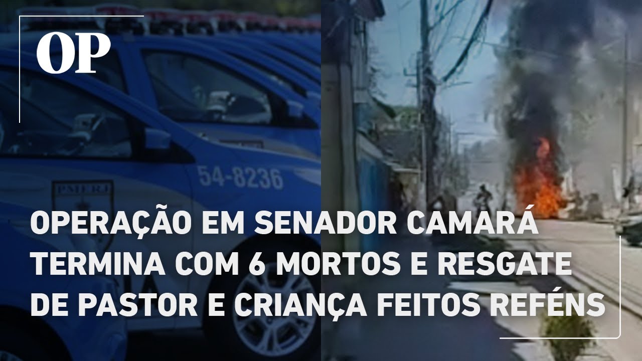 Operação policial em Senador Camará termina com 6 mortos e resgate de pastor e criança feitos reféns  TV Online Operação policial em Senador Camará termina com 6 mortos e resgate de pastor e criança feitos reféns