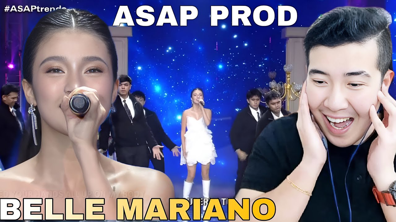 BELLE MARIANO Performs on ASAP STAGE  | JUNE 01 2025 | REACTION