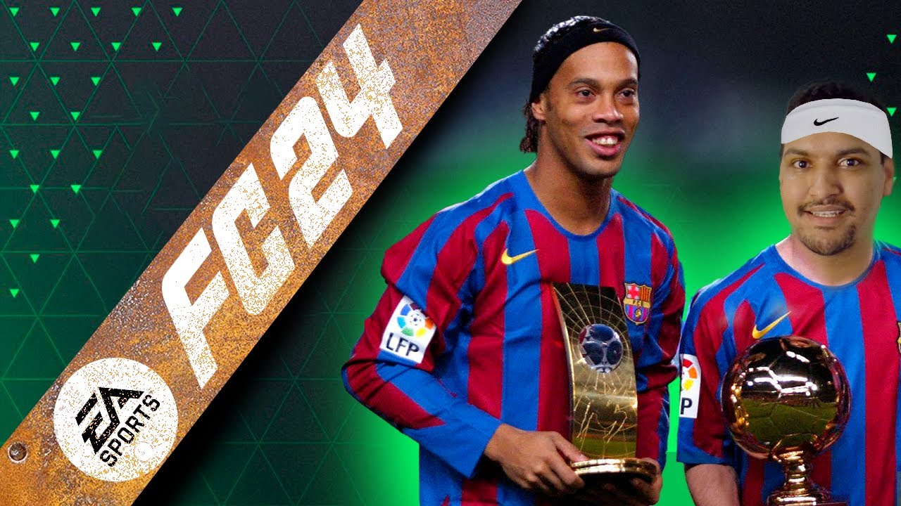 BOTEI O RONALDINHO PRA CORRER NO CLUBS - EA FC 24