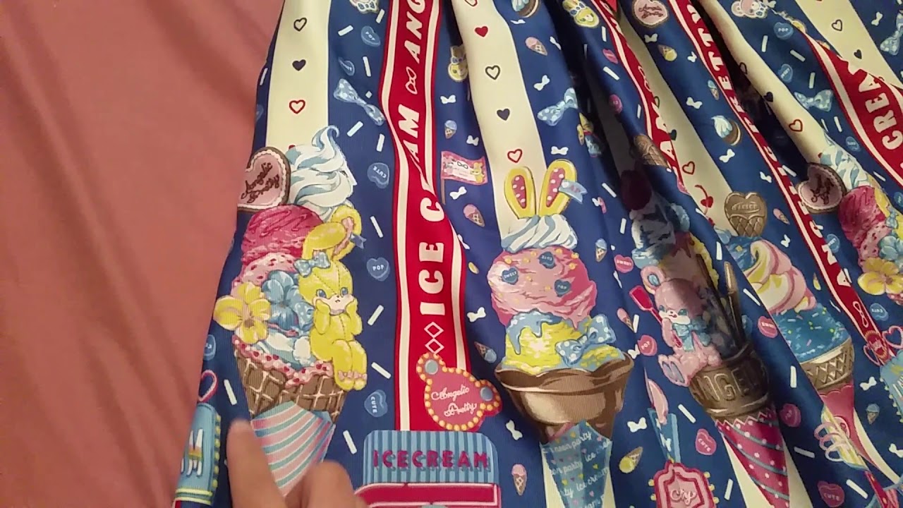 Angelic Pretty Ice Cream Parlor (Red) OP YouTube