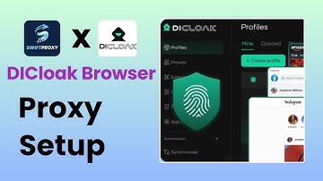 Configure Swiftproxy residential IP in DICloak Antidetect Browser with one click!