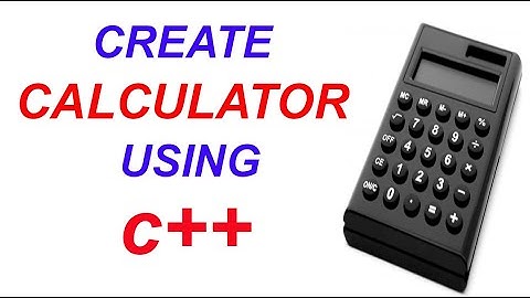 Create Calculator Using C++ in Urdu/Hindi || My Academy