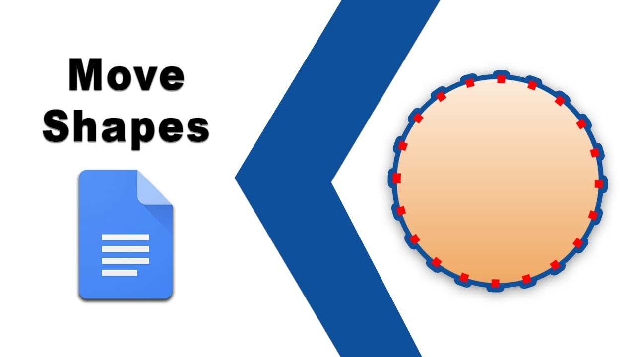 Move Shape How to move a shape in google docs - YouTube