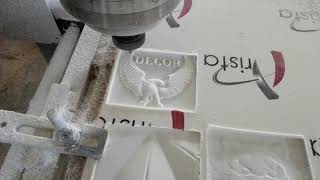 CNC Router 3d Design Corian Engraving