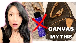 COMMON LOUIS VUITTON CANVAS MYTHS -FACTS from a client advisor