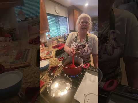 Canning Cherry Jam