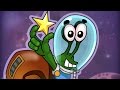 Youtube Thumbnail Snail Bob Space Adventure. Complete Walkthrough Levels 1 - 20. All Stars