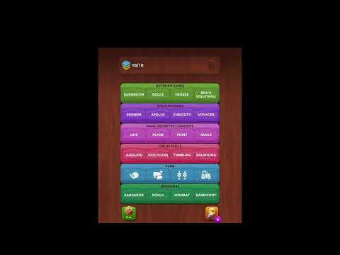 Associations - Colorwood Game Levels 241-242-243-244-245-246-247-248-249-250