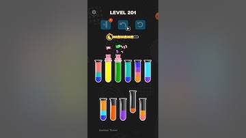 Water Color Sorting|Level 201