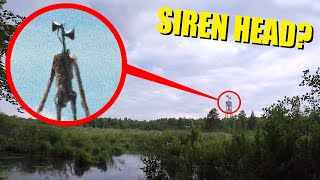 *SCARY* WE WENT SEARCHING FOR SIREN HEAD IN A HAUNTED FOREST AND FOUND HIM!! (IT CHASED US!)