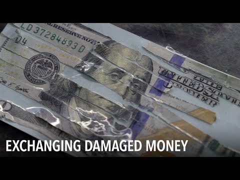 Video: How To Exchange A Torn Bill