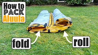 How to pack Aluula Kites - The comparison