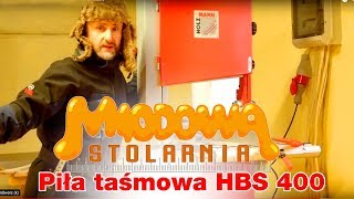 Piła taśmowa Holzmann HBS 400 - Miodowa Stolarnia