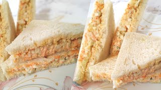 Egg Mayo Sandwich । Egg Salad Sandwich । Easy Sandwich Recipe। Easy & Quick Breakfast ।Tiffin Recipe