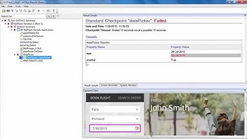 Insert and parameterize check points in UFT/QTP