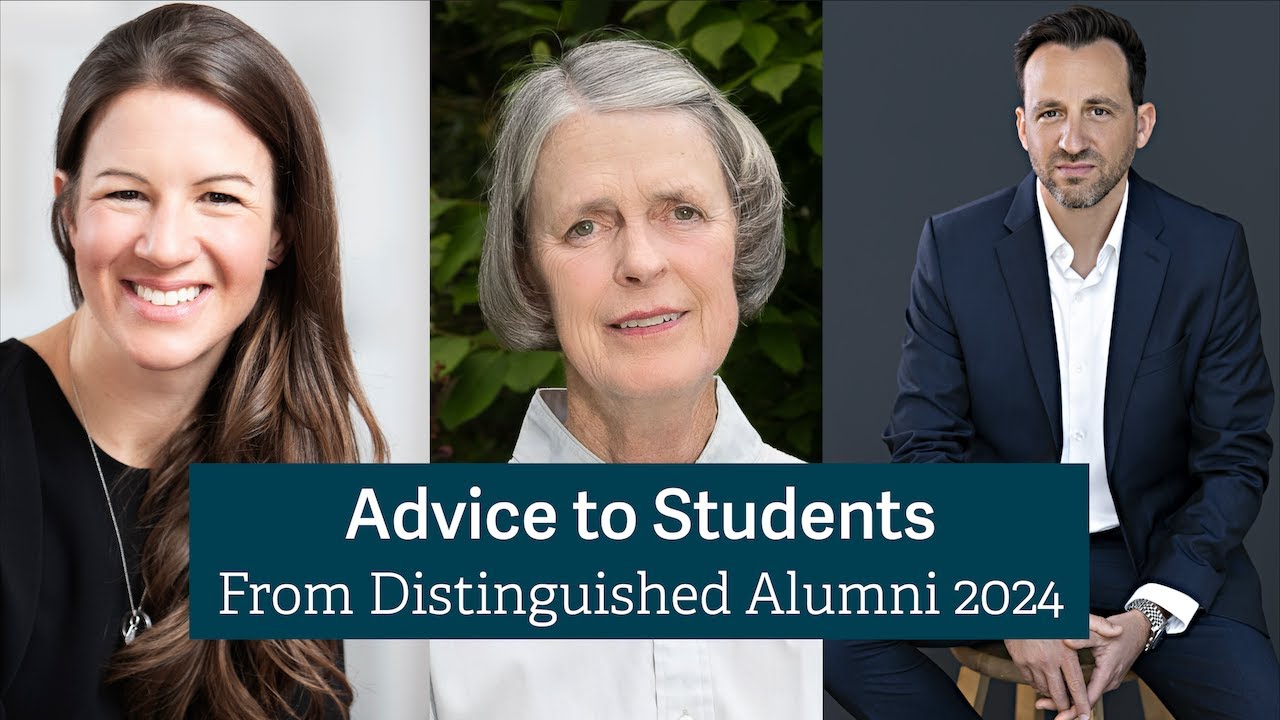 Advice to TRU Students from the 2024 Distinguished Alumni Award Winners ...