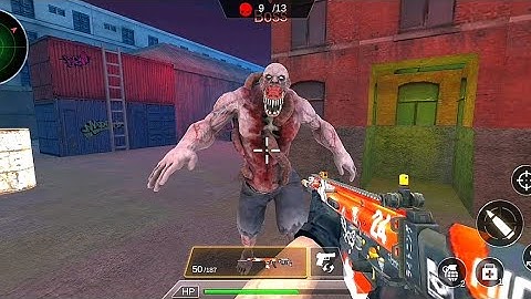 Zombie 3D Gun Trigger: PvP - Virus Town 16-17 Android Gameplay #8