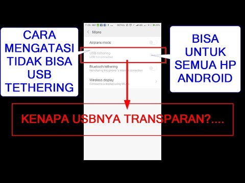 Video: Cara Menyekat Penambatan USB